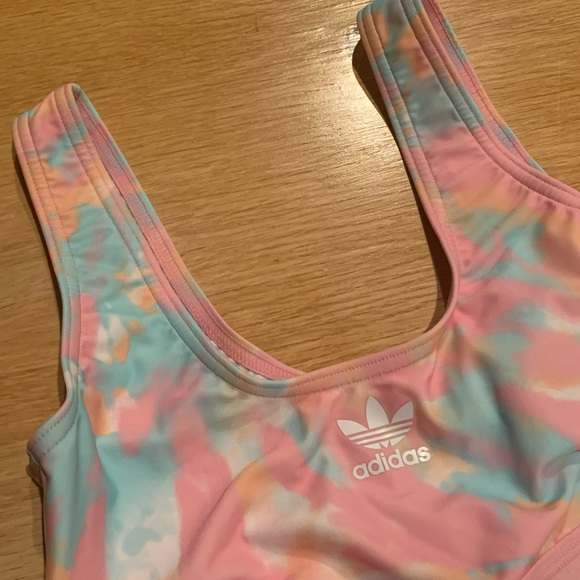 Adidas Originals pink tie dye bikini top - Picture 3 of 11